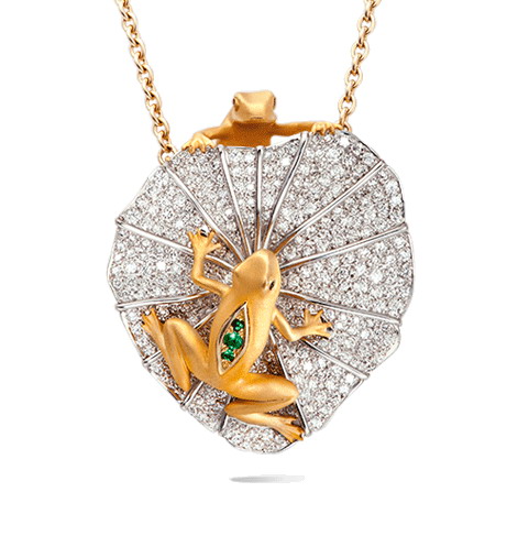 Колье Carrera y Carrera Romance en el Loto MAXI Necklace DA13362 030101