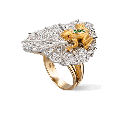 Кольцо Carrera y Carrera Romance en el Loto MAXI Ring DA13365 030101