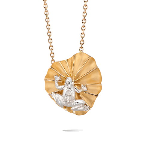 Колье Carrera y Carrera Romance en el Loto MINI Necklace DA13374 030101