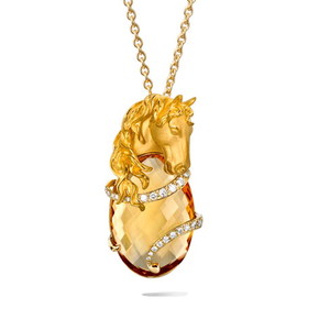 Колье Carrera y Carrera Caballo Necklace DA13401 011206