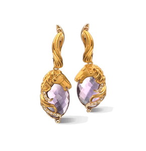 Серьги Carrera y Carrera Caballo Earrings DA13402 011018