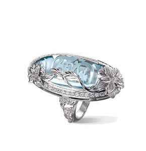 Кольцо Carrera y Carrera Emperatriz Cascada MAXI Ring DA13450 020804