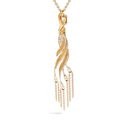Колье Carrera y Carrera Garzas MEDIUM Necklace DA13555 010101