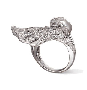 Кольцо Carrera y Carrera Garzas MEDIUM Ring DA13557 020101