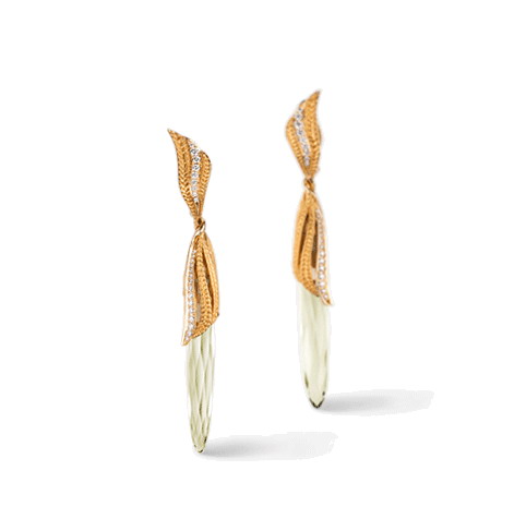 Серьги Carrera y Carrera Garzas MEDIUM Earrings DA13563 011303