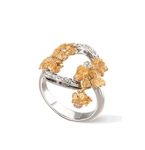 Кольцо Carrera y Carrera Emperatriz Bouquet MEDIUM Ring DA13651 030101