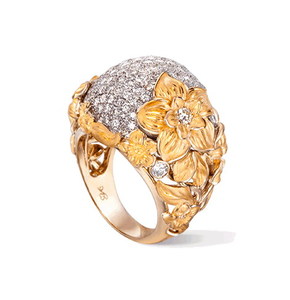 Кольцо Carrera y Carrera Emperatriz Bouquet MAXI Ring DA13656 030101