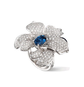 Кольцо Carrera y Carrera Orquideas MEDIUM Ring DA13701 020404