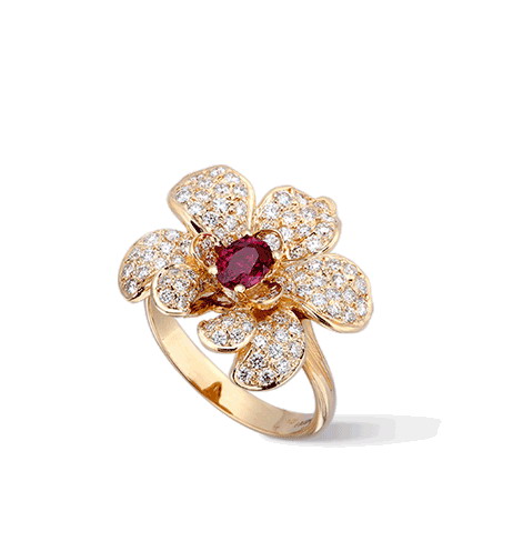 Кольцо Carrera y Carrera Orquideas Mini Ring DA13713 010303