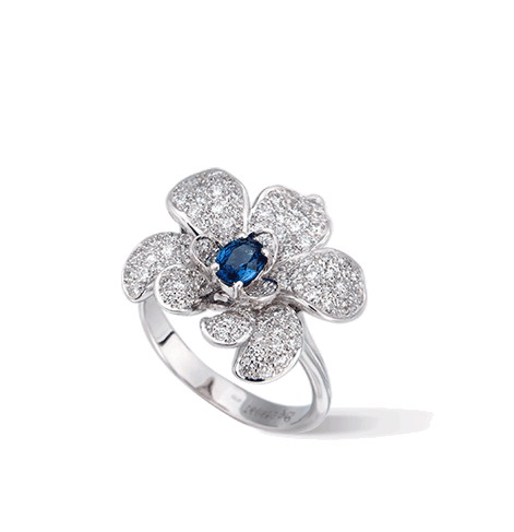 Кольцо Carrera y Carrera Orquideas Mini Ring DA13713 020402