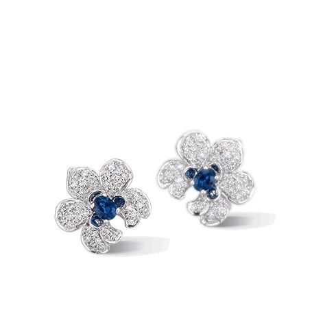 Серьги Carrera y Carrera Orquideas Mini Earrings DA13714 020402
