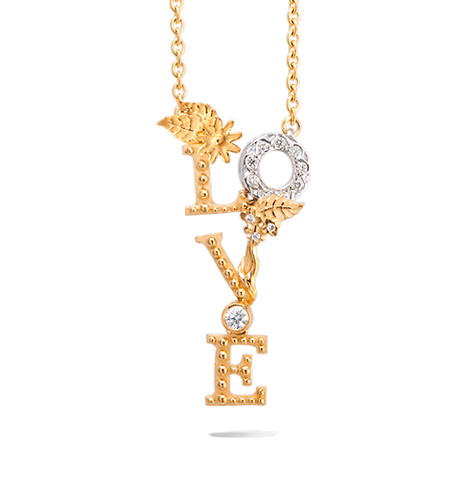 Колье Carrera y Carrera Love Necklace DA13750 030101