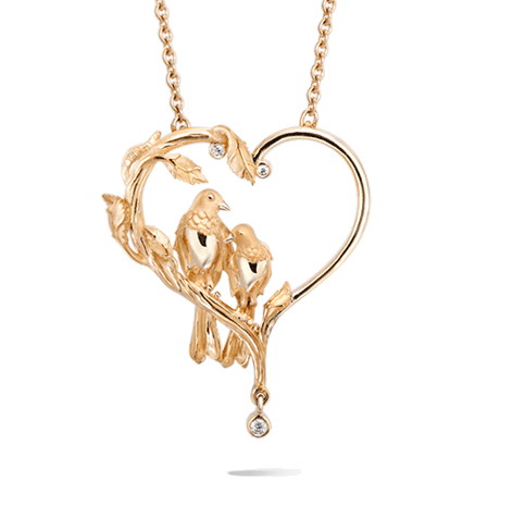 Колье Carrera y Carrera Love Pajaros Necklace DA13800 010101