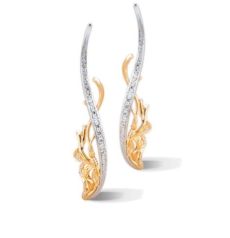 Серьги Carrera y Carrera Alegoria MAXI Earrings DA13902 030101
