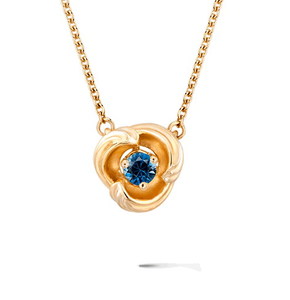 Колье Carrera y Carrera Origen MINI Necklace (Blue Sapphire) DA14059 010404
