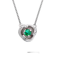 Колье Carrera y Carrera Origen MINI Necklace (Emerald) DA14059 020202