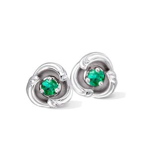 Серьги Carrera y Carrera Origen Mini Earrings (Emerald) DA14060 020202