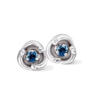 Серьги Carrera y Carrera Origen Mini Earrings (Blue Sapphire) DA14060 020404