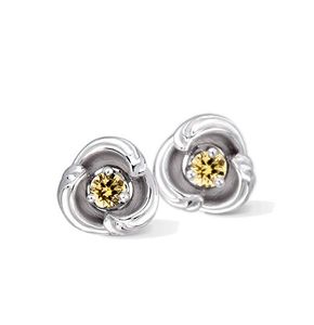 Серьги Carrera y Carrera Origen Mini Earrings (Yellow Sapphire) DA14060 020406