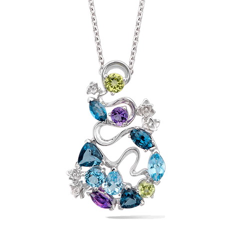 Колье Carrera y Carrera Gecko Necklace DA14106 029925