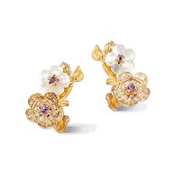 Серьги Carrera y Carrera Cerezo Mini Earrings DA14202 011018