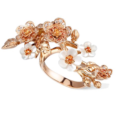 Кольцо Carrera y Carrera Cerezo Maxi Ring DA14204 130422