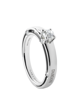 Кольцо Damiani D.SIDE 0,7 ct HVVS2