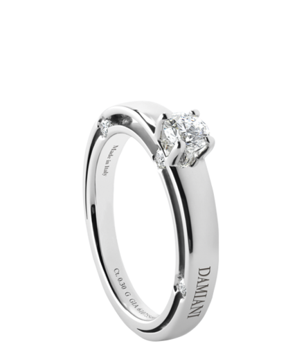 Кольцо Damiani D.SIDE 0,7 ct HVVS2