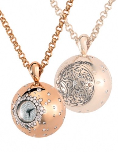 de Grisogono Boule S01 (RG / Diamonds / Chain)