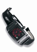de Grisogono Uno DF N22 (SS-PVD / Black / Red)