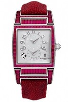 de Grisogono Uno Ladies (WG-Rubies / White / Red Strap)