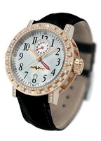 DeWitt Academia Double Fuseau (RG / MOP / Diamonds) AC.2001.53 / 01.M650