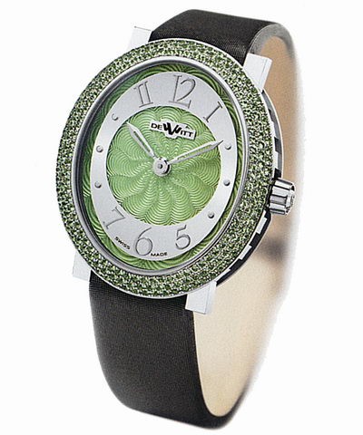 DeWitt Alma (WG / 3 Rows of Tsavorites) AL.0401.48 / 03.M350