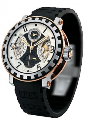 DeWitt Quantieme Perpertuel (RG-Ti / Skeleton Carbon Fiber / Rubber Strap) AC.7002.28A.M712
