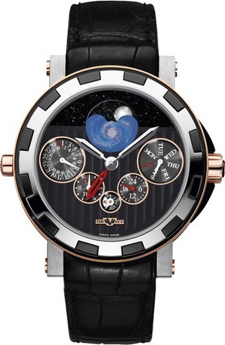 DeWitt Quantieme Perpetuel and GMT AC.7021.35.M1001
