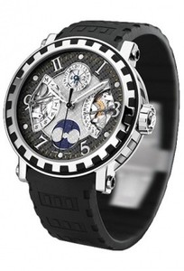 DeWitt Quantieme Perpetuel (Titanium-WG / Carbon Fiber-Silver / Rubber) AC.7004.31A.M623