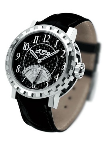 DeWitt Second Retrograde(WG / Carbon fiber / Leather) AC.1102.48.M601