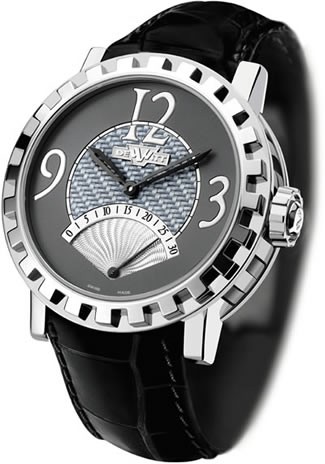 DeWitt Second Retrograde(WG / Grey / Leather) AC.1102.48.M107