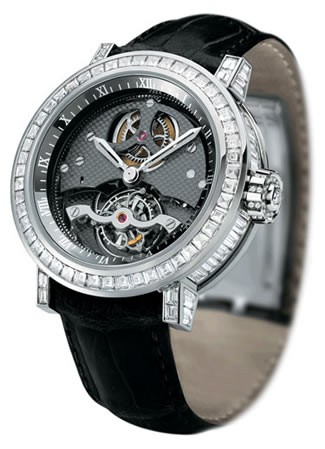 DeWitt Tourbillon Mysterieux Caviar (WG / Diamonds / Caviar) AC.8001.48 / 01.M953