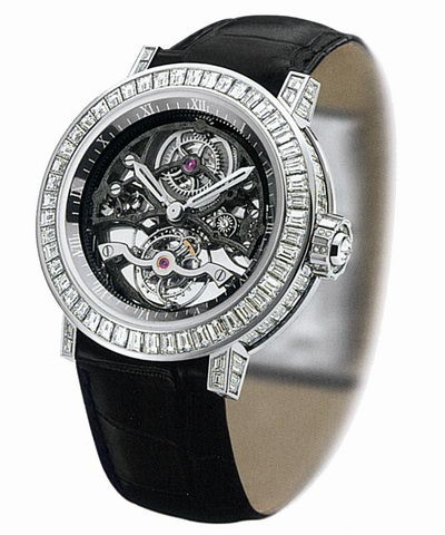 DeWitt Tourbillon Mysterieux Caviar (WG / Diamonds / Skeleton) AC.8001.48 / 01.M956