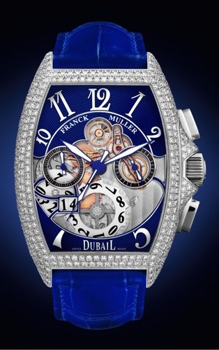 Franck Muller Dubail 8083 CC GD SQT D7 Blue