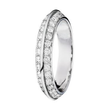 Boucheron Eternelle Grace Wedding Band WG Diamonds