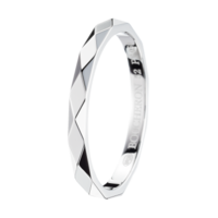 Boucheron Facette Platinum Small Wedding Band