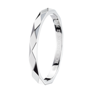 Boucheron Facette Platinum Small Wedding Band