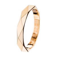 Boucheron Facette yellow gold Wedding Band