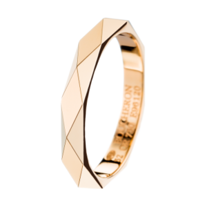 Boucheron Facette yellow gold Wedding Band
