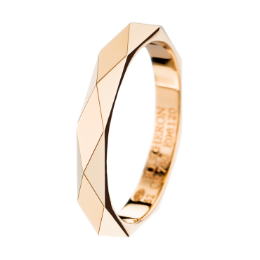 Boucheron Facette yellow gold Wedding Band