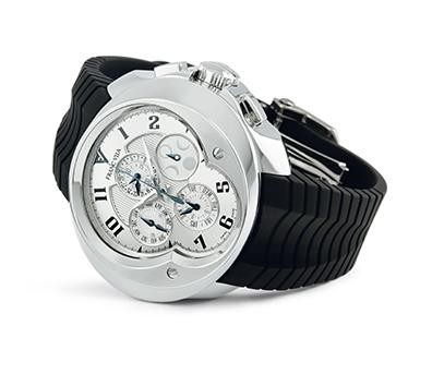 Franc Vila Franc Vila Chronograph Master Quantieme Automatique (SS / Silver / Strap) FVa9