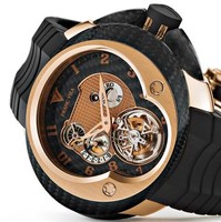 Franc Vila Franc Vila Cobra Tourbillon Planetaire (Titanium-RG / Skeleton / Strap) FVEVOSN01