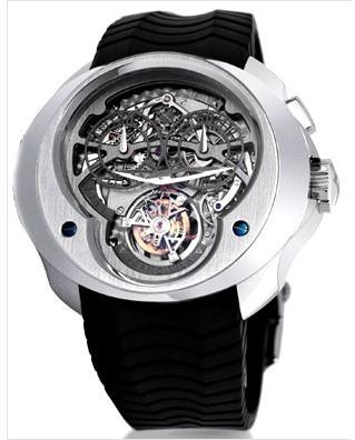 Franc Vila Franc Vila Cuatro Chronograph Tourbillon SuperLigero (SS / Skeleton / Strap) FVaN0
